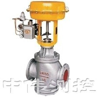 氣動薄膜三通合流、分流調節閥